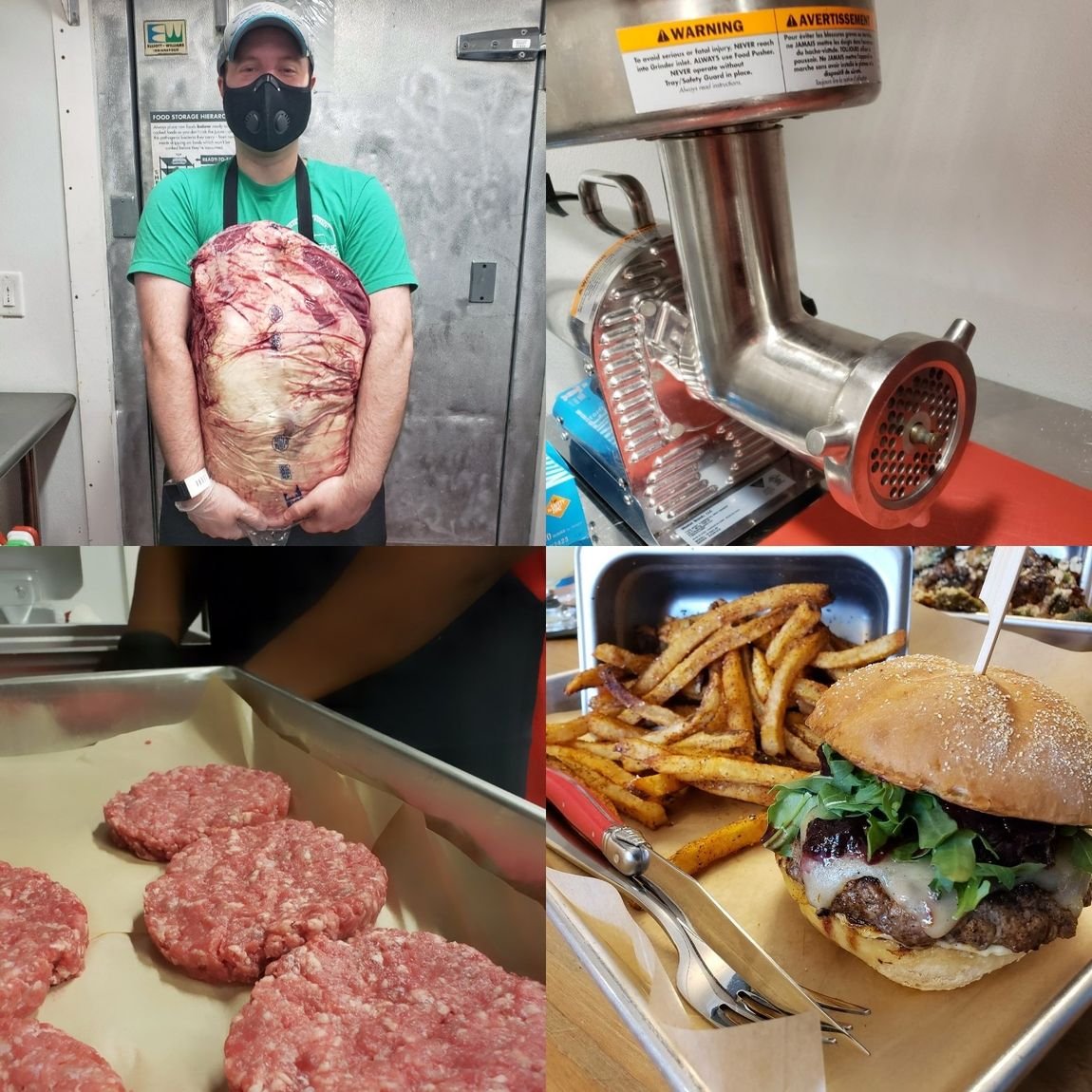 Ground Fresh Daily Beer Burgers